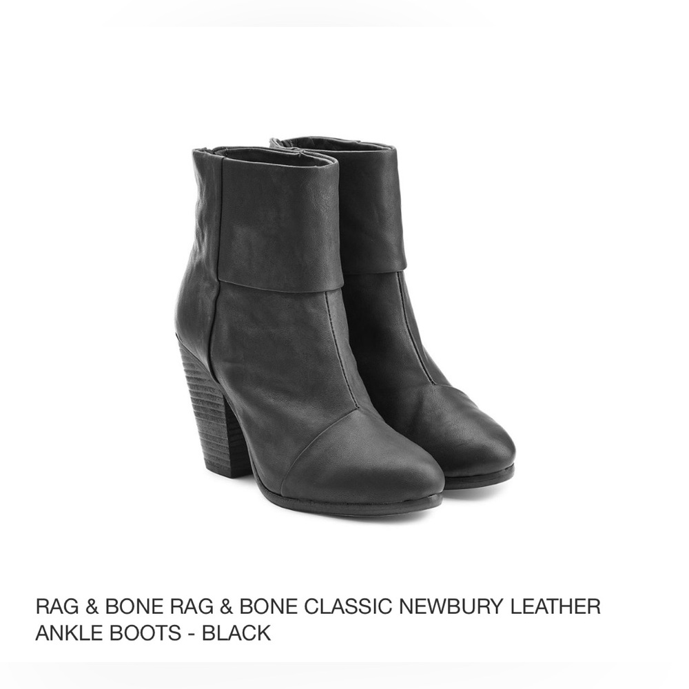 NIB Rag & Bone Classic Newburry Bootie Size 37
